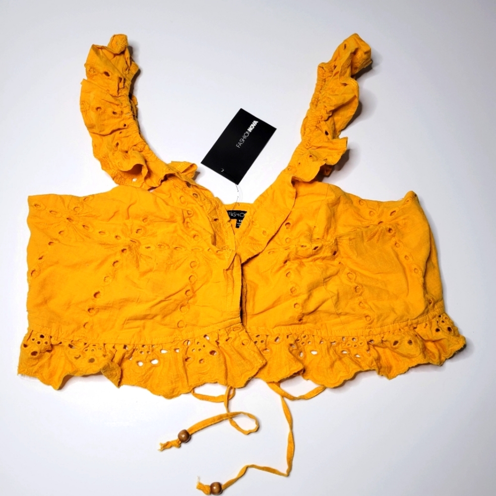 NWT Fashion Nova crop top 1X